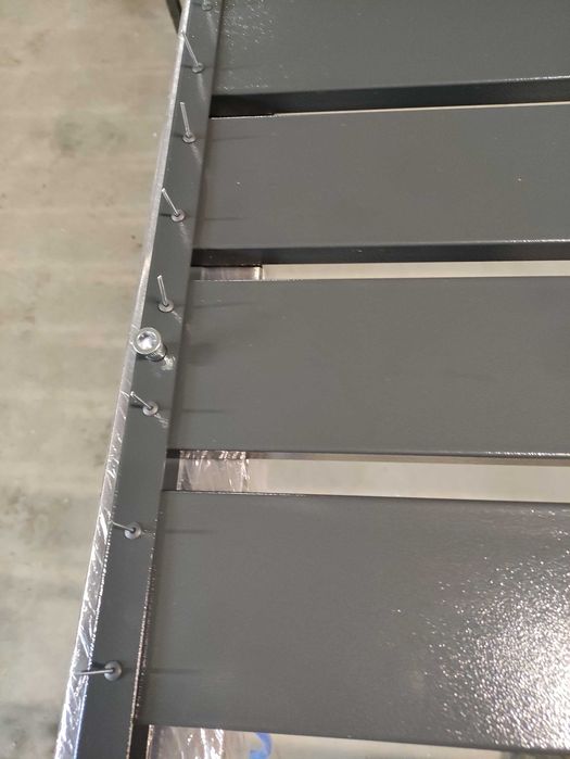 profil ocynlowany i malowany proszkowo antracyt 100x20 sztacheta stal