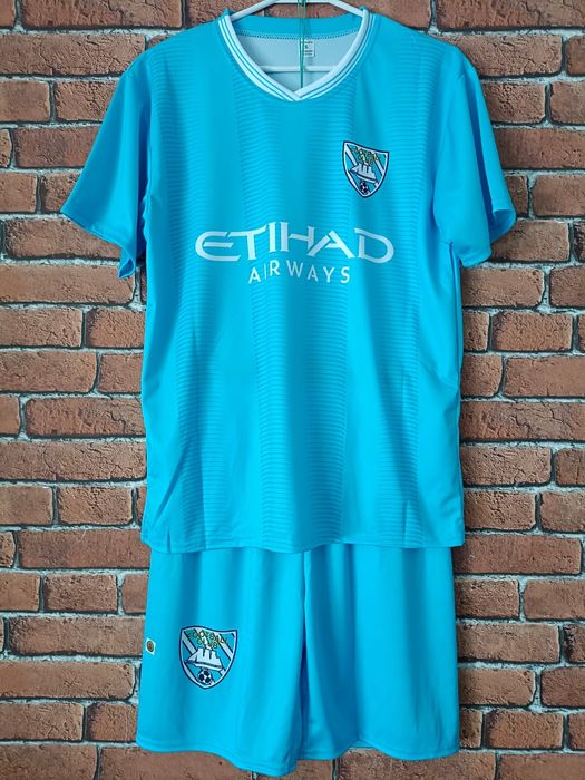 Strój piłkarski dziecięcy Manchester City De Bruyne rozm. 164