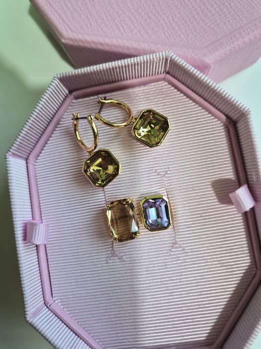 Сережки та каблучка Swarovski Millenia