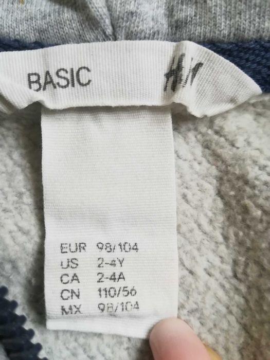 Bluza chłopieca h&m