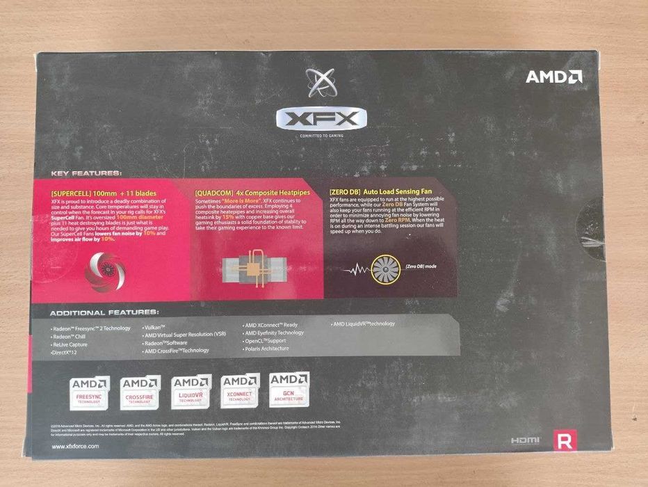 Відеокарта XFX Radeon RX 580 8GB
