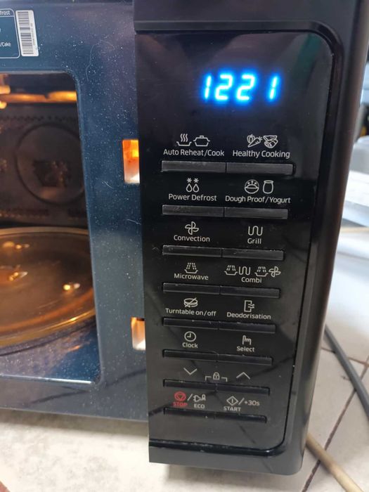 Duża Mikrofala SAMSUNG 28L MC28H5015AK | Grill | Termoobieg | Łódź