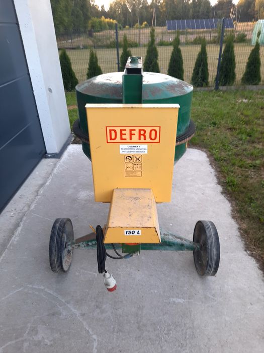 Betoniarka defro na 380V