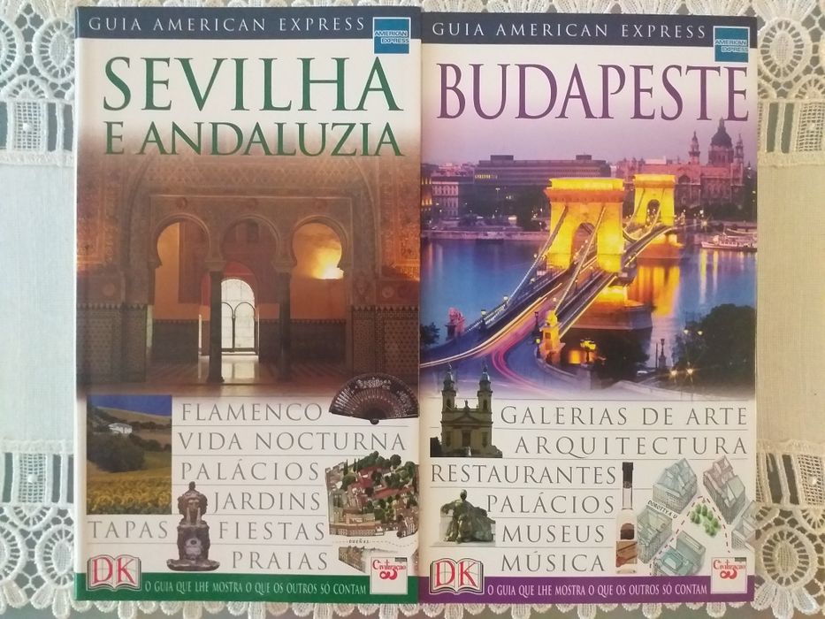 Guias american Express*BARCELONA*SãoFrancisco*Sevilha*Budapeste*Grécia