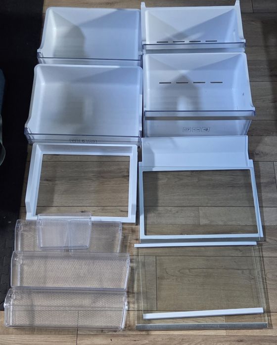 Półki i szuflady do lodówki samsung brb260187ww