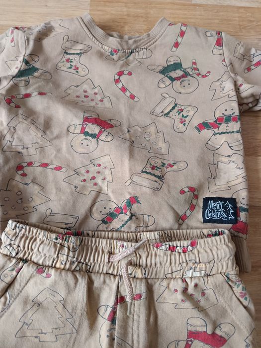 Nr341) dres swieteczny chłopięcy 4-5 lat