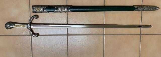 Espada de decoração antiguidades coleção