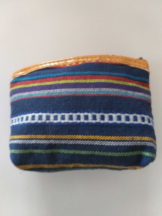 Bolsa Porta moedas em tecido - Usado como novo