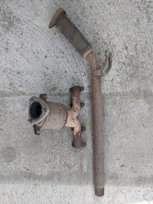 Каталізатор колектор вихлопна vw caddy 2.0 bst