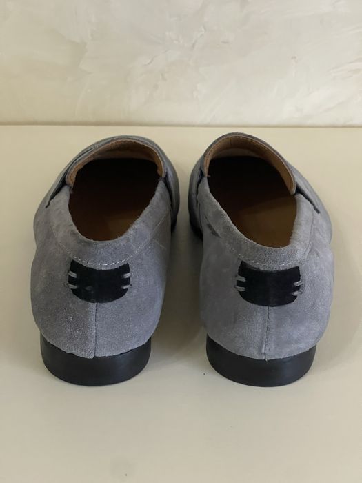 Замшеві лофери мокасіни бренд Piere One унісекс