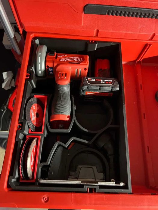 Вставка вкладиш для інструменту Milwaukee Packout M12 (2522-20) (FCOT-422X FUEL)