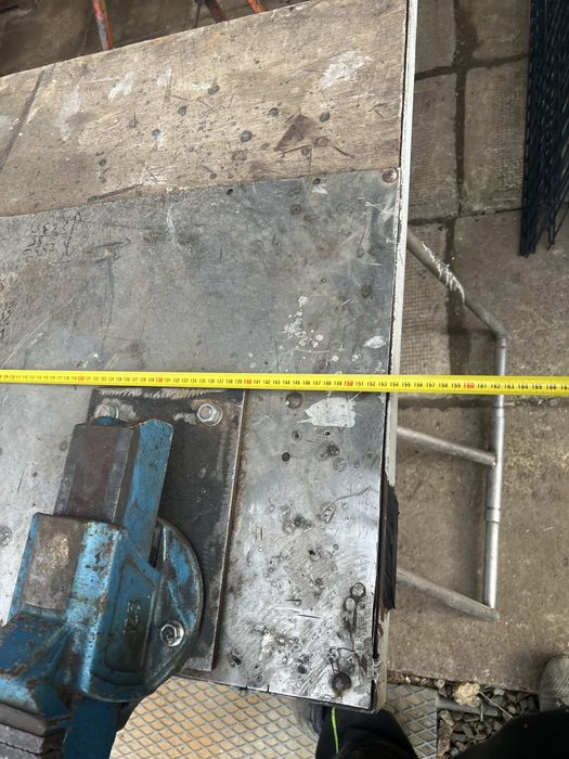 Stol warsztatowy imadlo pionier