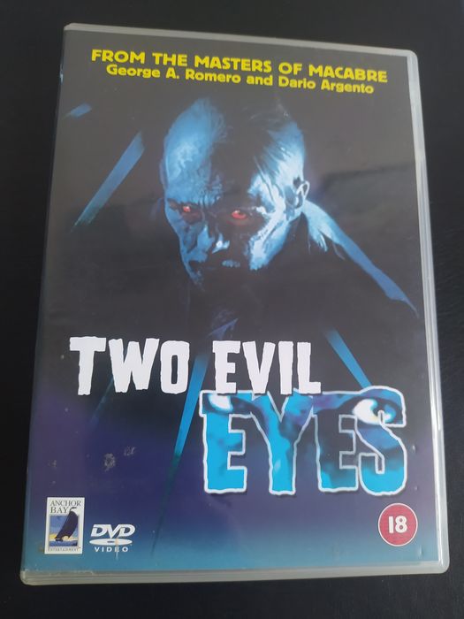 Two Evil Eyes (1990) DVD - Argento ,Romero