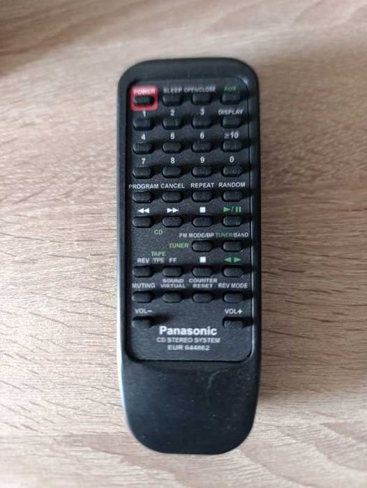 Panasonic SA-PM20, mini wieża stereo, pilot