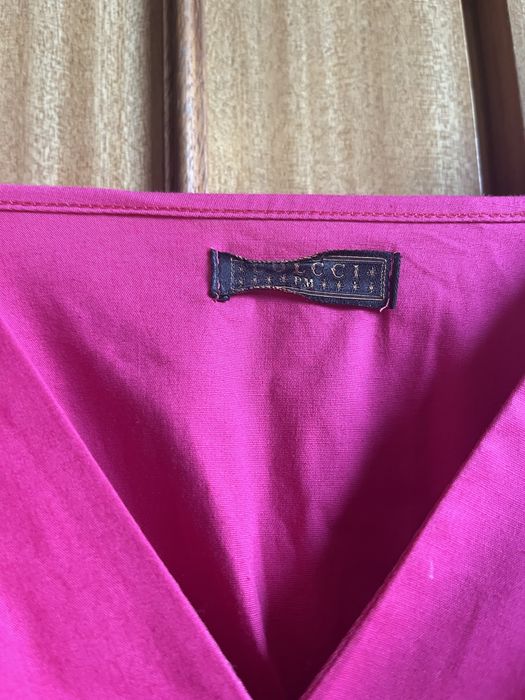 Vestido Colcci rosa,com mangas de balão,tamanho S