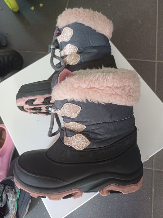 Sniegowce dla dziewczynki rozmiar 28/29