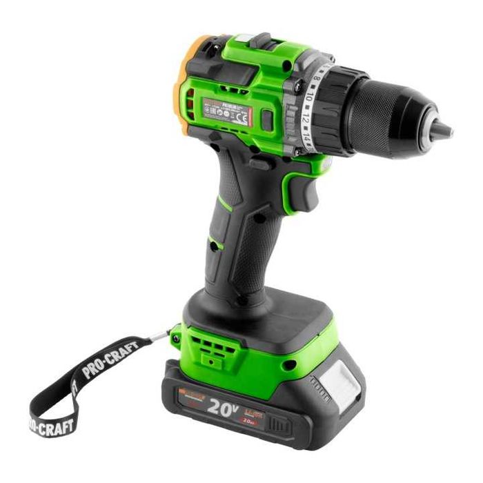 Wkrętarka akumulatorowa wiertarka 80Nm mocna 20V 2Ah PRO*** MOCNA