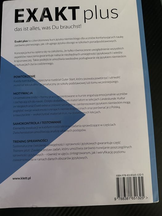 Exakt plus 2 podręcznik