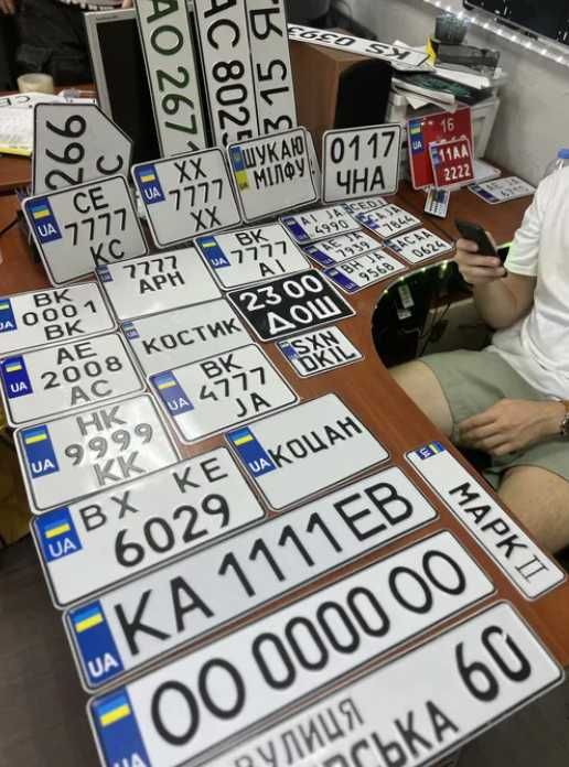 ‼️СКИДКА‼️ Дубликати номера на авто, американські номери мото, скутер