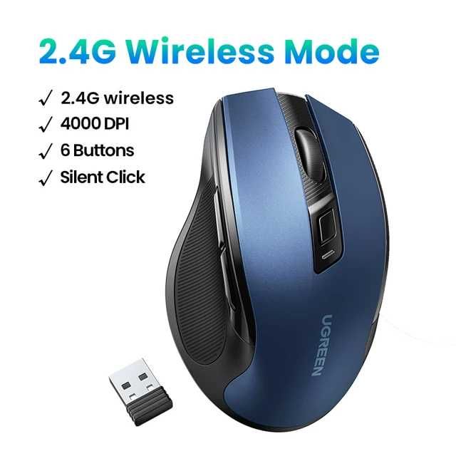Миша Ugreen MU006 Ergonomic Wireless