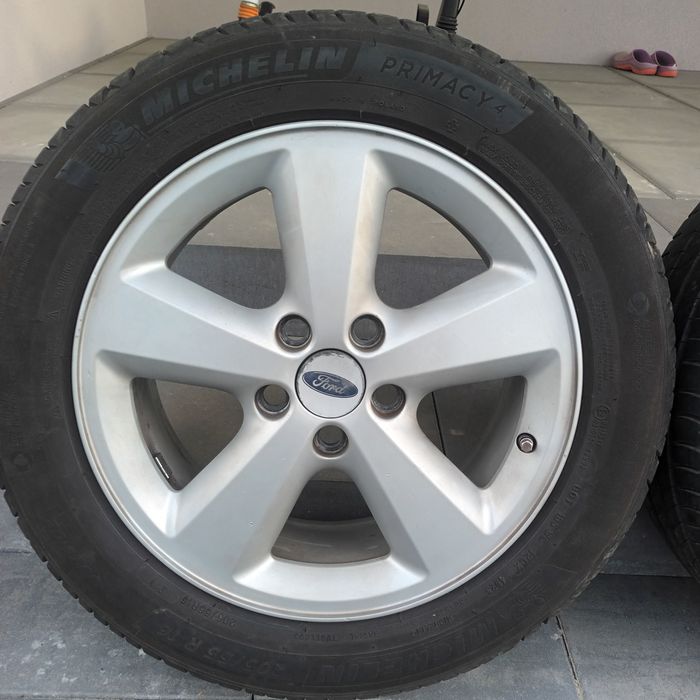 Koła Alufelgi Ford 16 5x108 Focus Mondeo C-Max Michelin 205/55R16
