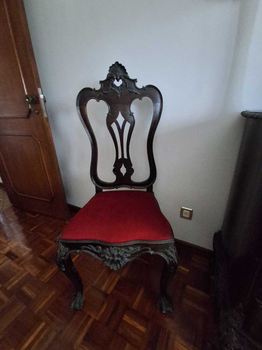 Mobília de Quarto: Estilo Madeira Maciça Talhada