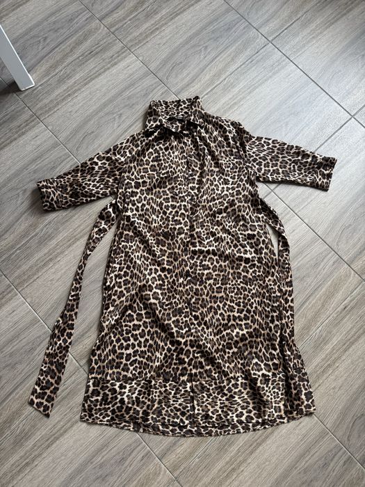 Плаття лерпардовий принт zara