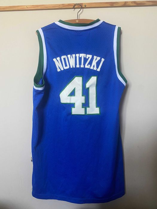 DALLAS MAVERICKS nr 41 NOWITZKI 2000 - 2001 - L - adidas - UNIKAT