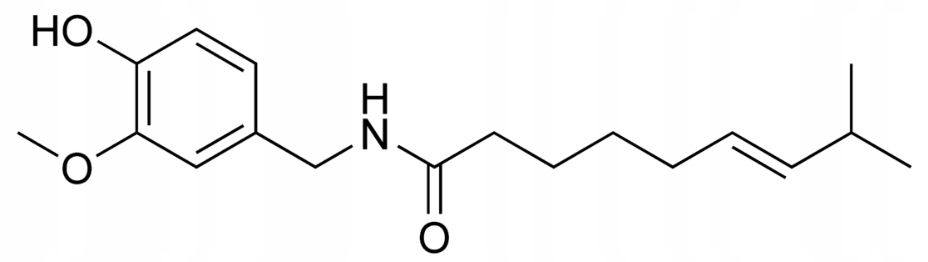 Kapsaicyna Czysty Związek Proszek 16mln SHU 1g