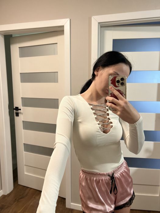 Body białe damskie