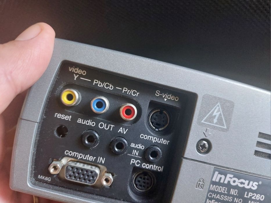 Infocus lp260 retroprojector