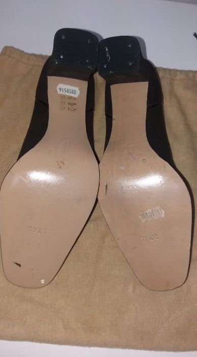 Sapatos de senhora em camurça marca Edith Fernandes nº 39