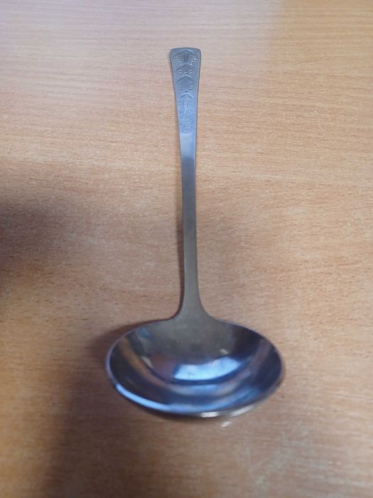 Mała łyżka wazowa ze stali nierdzewnej