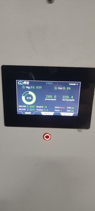 Акумуляторна батарея 48V LiFePo4 ,комiрки Desay 280, 14,4 кВт