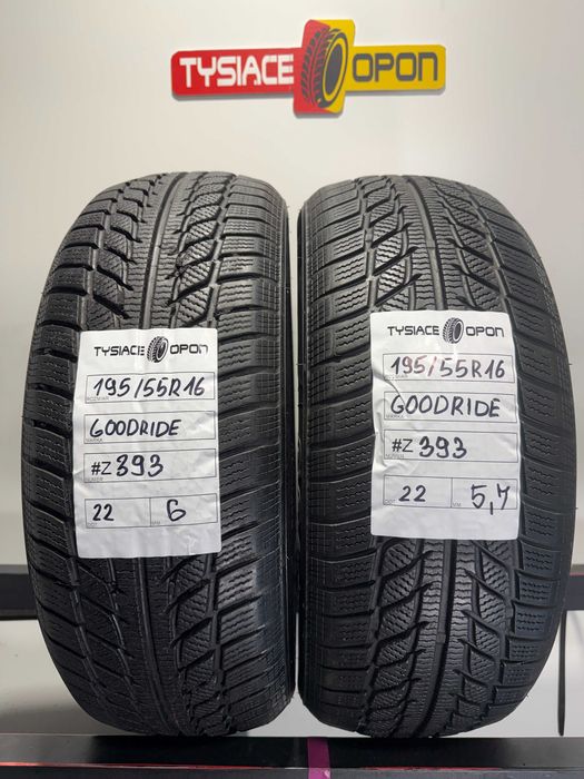Opony Zimowe 195/55/16 Goodride SW608 #Z393