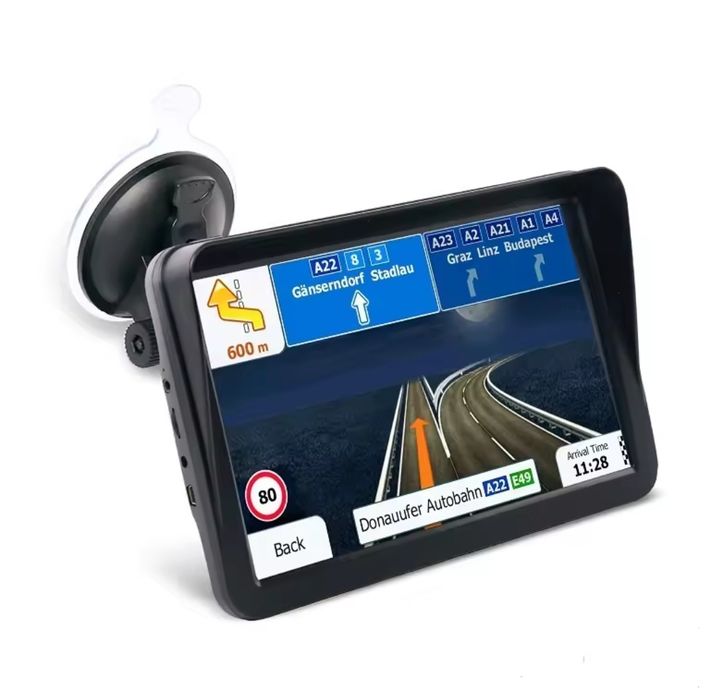 GPS 7" Mapa iGO Europa Truck pesados, caravanas, ADR - 16GB e 512RAM