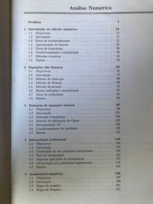 Análise Numérica, de Maria Raquel Valença