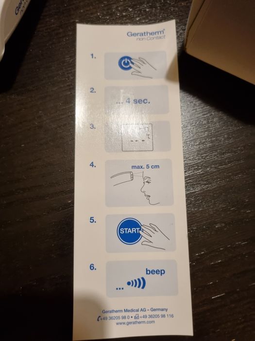 Termómetro infravermelhos Geratherm