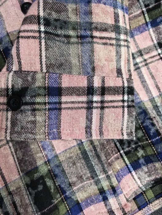 Рубашка жіноча у клітинку