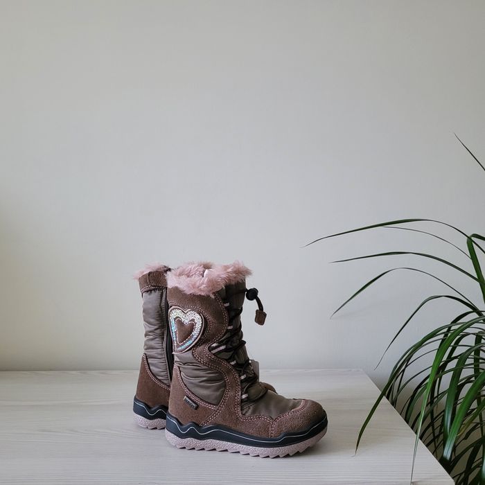 Чобітки шкіряні утеплені Оригінал Bama рр.27