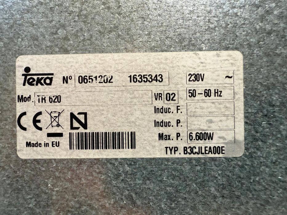 Teka vitroceramica TR620