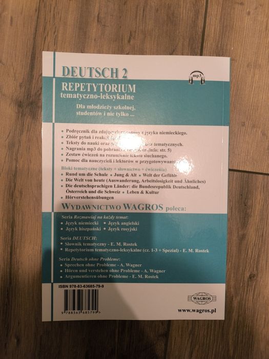 Niemiecki repetytorium tematyczno-leksykalne Deutsch 2