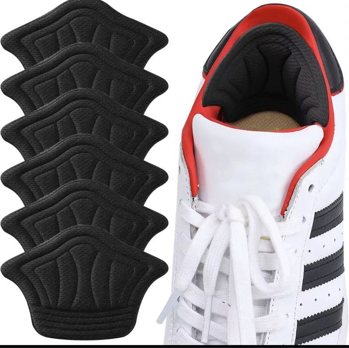 Накладки вставки у взуття від натирання п'ят 2 шт. Чорний 10 мм