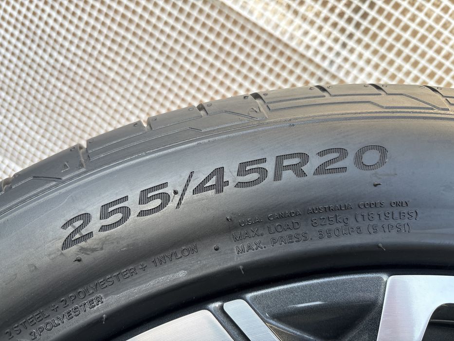 Alufelgi Audi + 255/45R20 Hankook nowe 2025