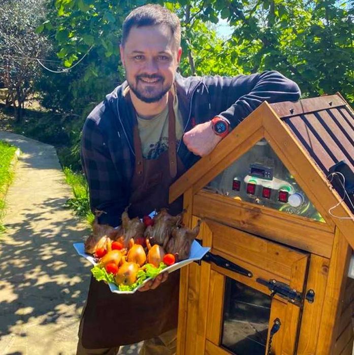 Коптильня холодного, горячего копчение, коптилка сушилка вяление