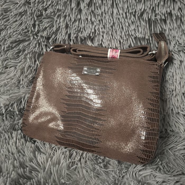 Шкіряна сумка-автоледі