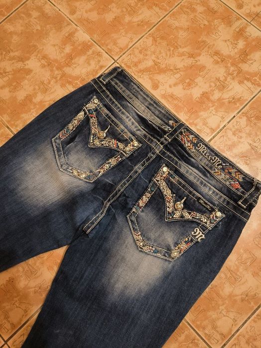 Miss Me Denim Flare Jeans Size 33 Y2K джинси жіночі орігінал розмір м-л буткати клеши