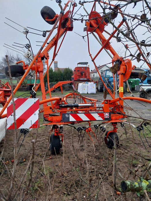 przetrząsarka  deutz fahr fella th 800d