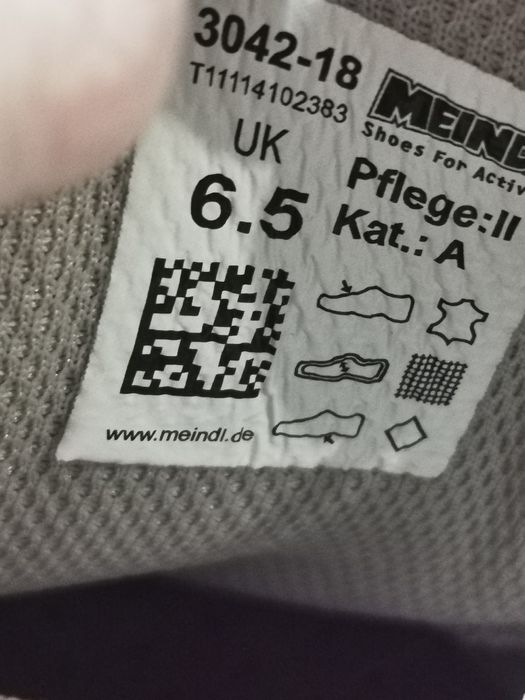 Кросівки 39,5 розмір, meindl