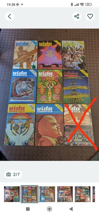 Vida Soviética - revistas